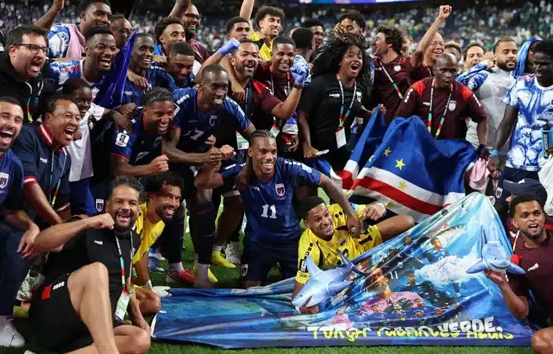Cape Verde celebrate