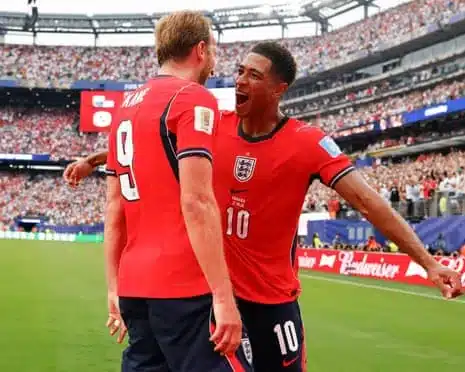 Harry Kane and Jude Bellingham have linked up well so far at the World Cup.