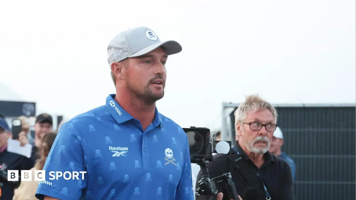 Open 2026: Bryson DeChambeau given two-shot penalty in dramatic scenes after second round at Royal Birkdale