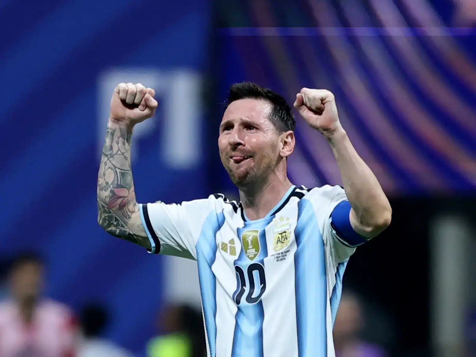 Lionel Messi’s first meeting with England will be a contest of will and aura