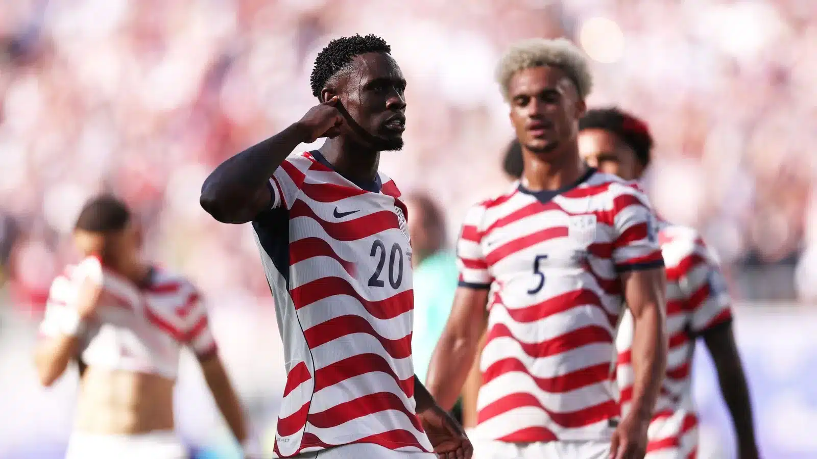 USA march on but will Balogun red card prove costly?