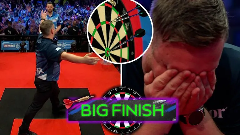 World Matchplay: Cameron Menzies lands Big Fish to stun Luke Humphries
