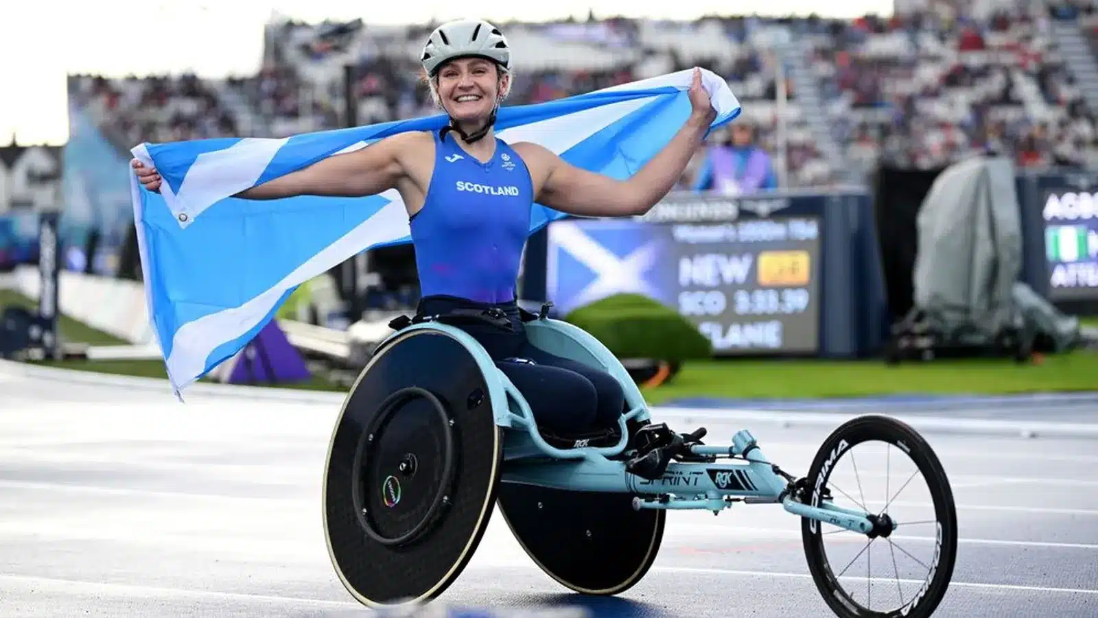 Melanie Woods Scotland Para Athletics T54