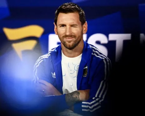 Lionel Messi at the Fanatics Fest