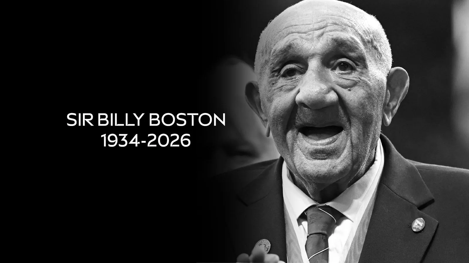 Sir Billy Boston, first rugby league player to receive knighthood, dies aged 92