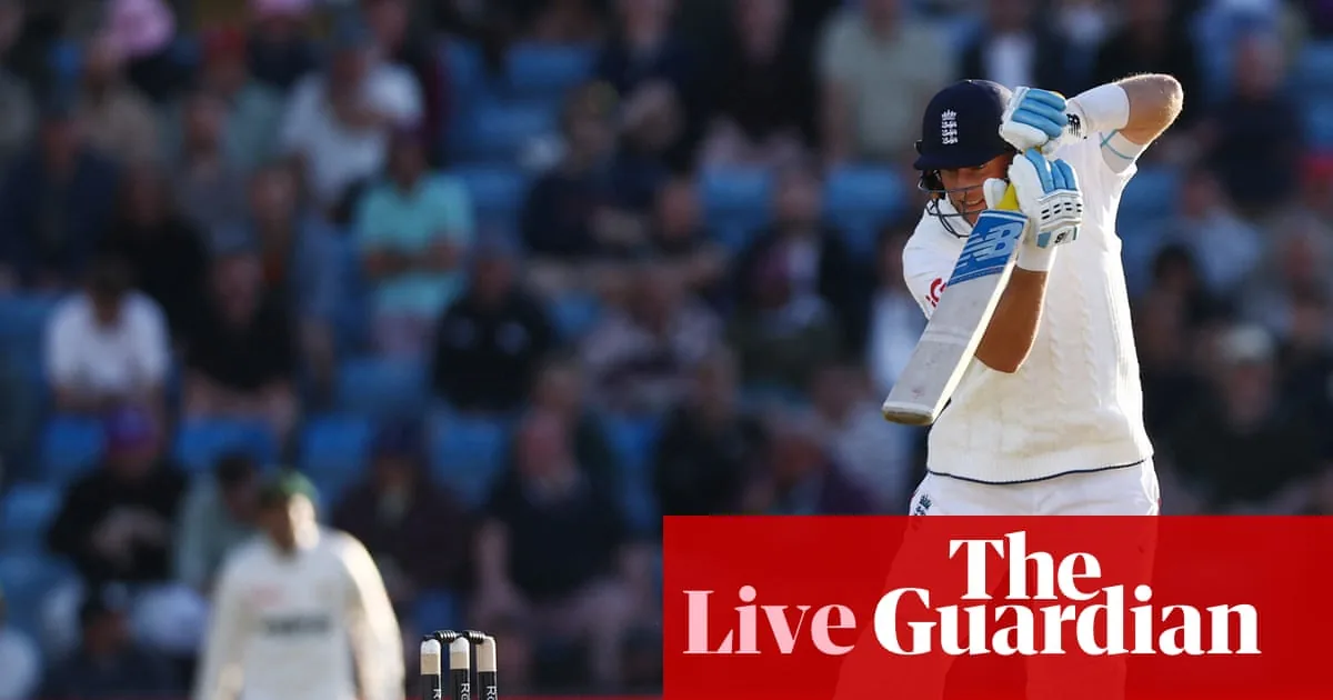 England v Pakistan: first men’s cricket Test, day one – live
