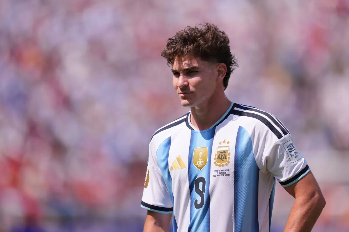 Julian Alvarez of Argentina